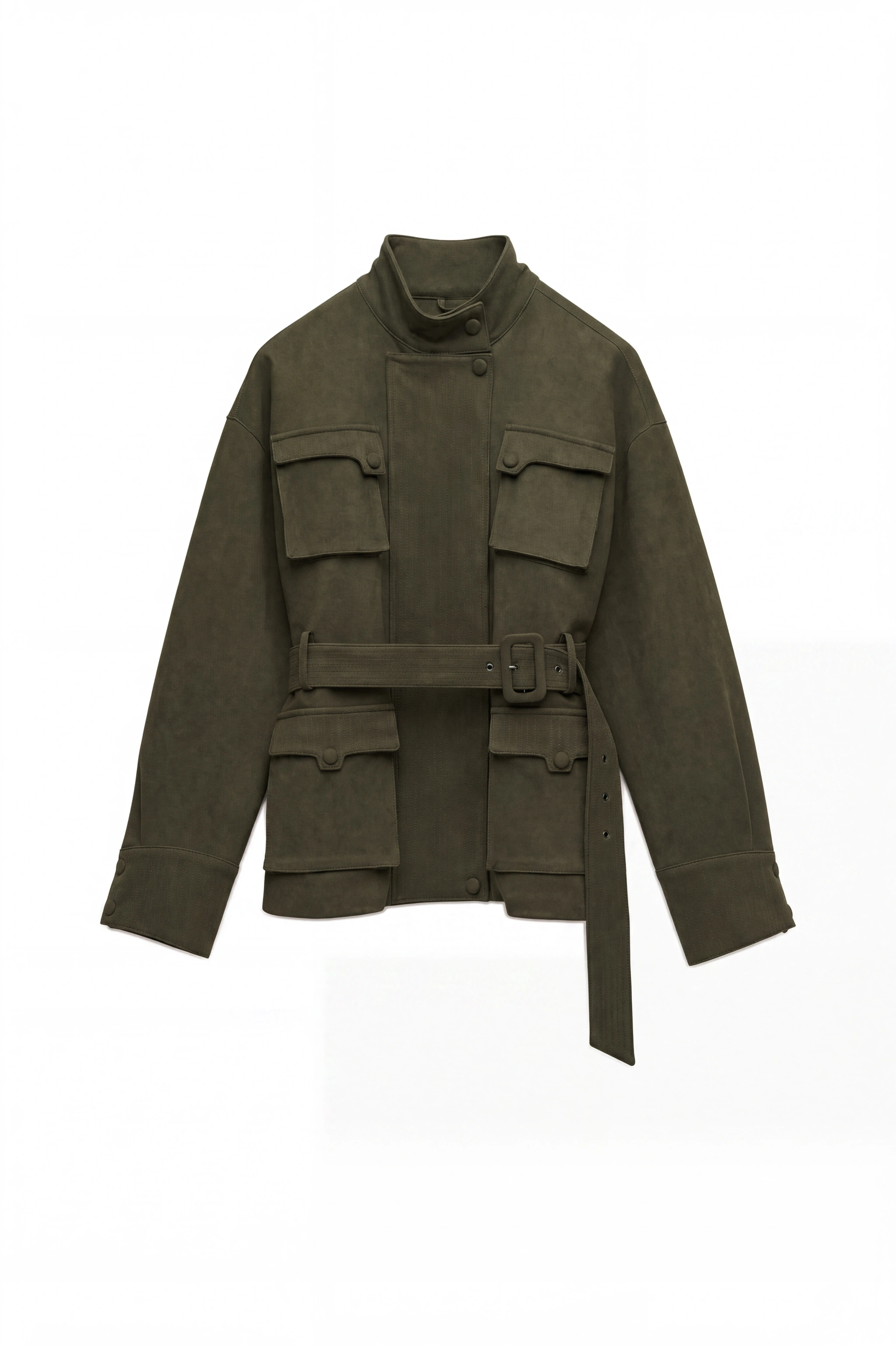 Oversize Belted Jacket