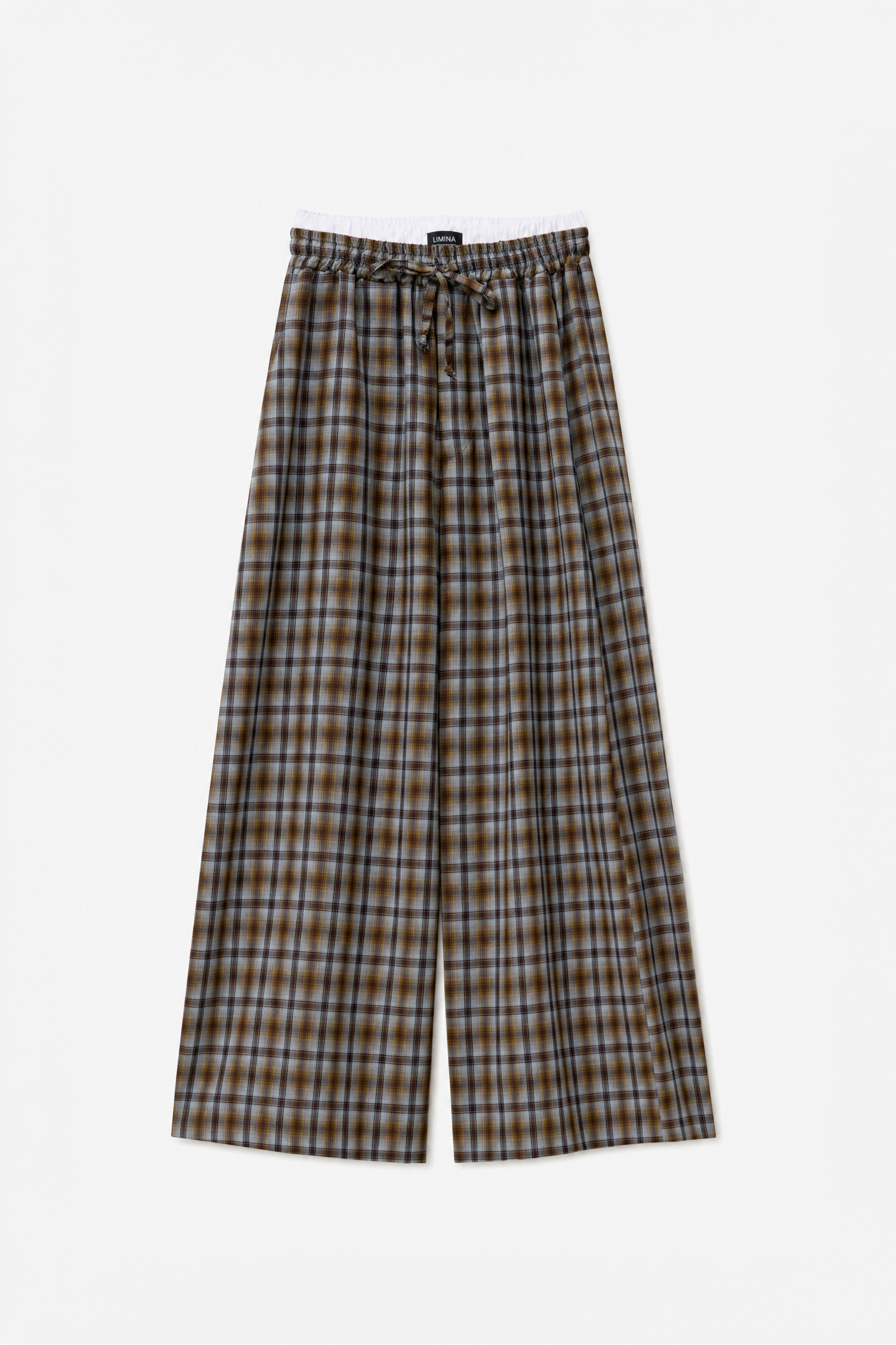 High‑Waist Wide‑Leg Trousers