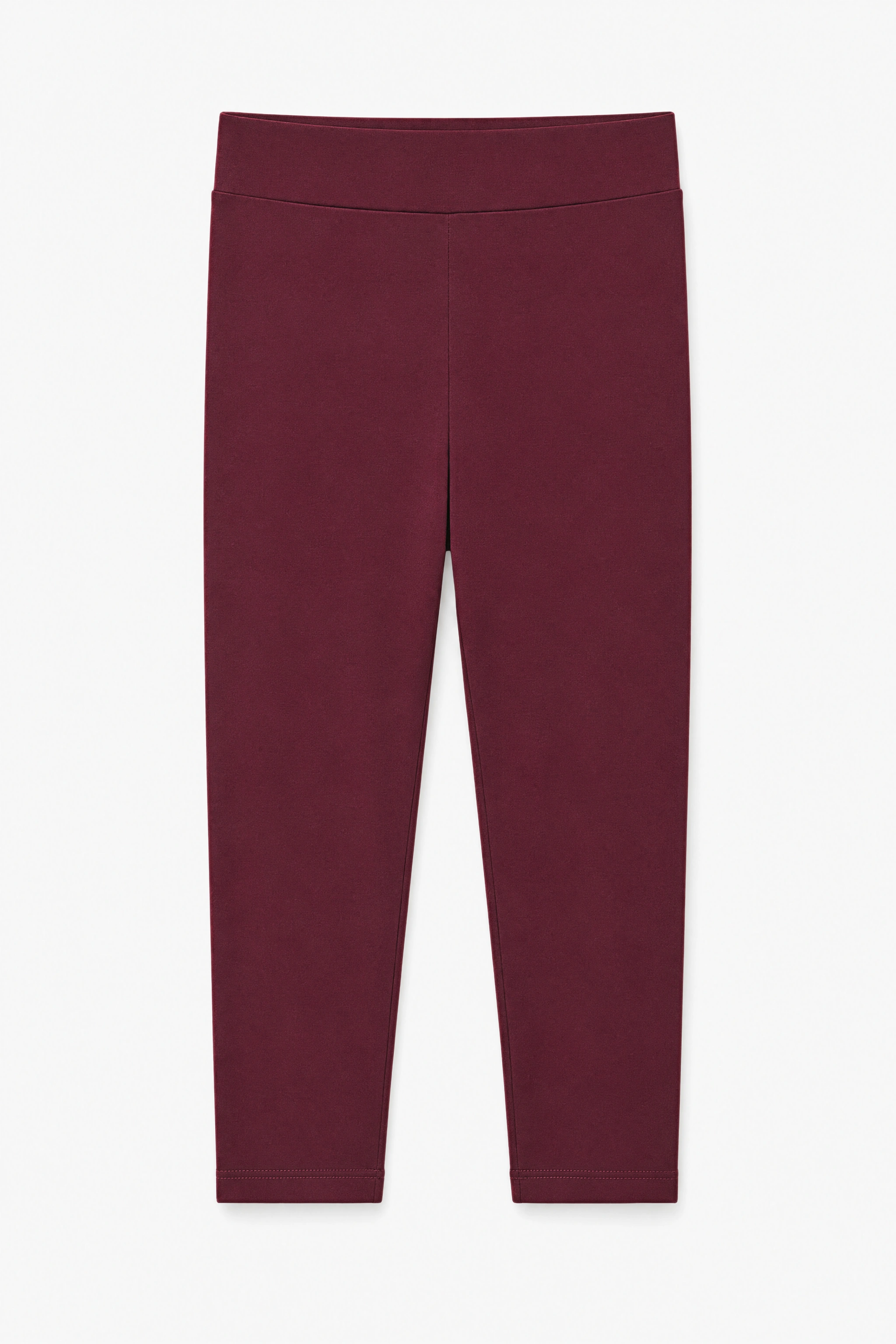 High‑Waist Cigarette Trousers