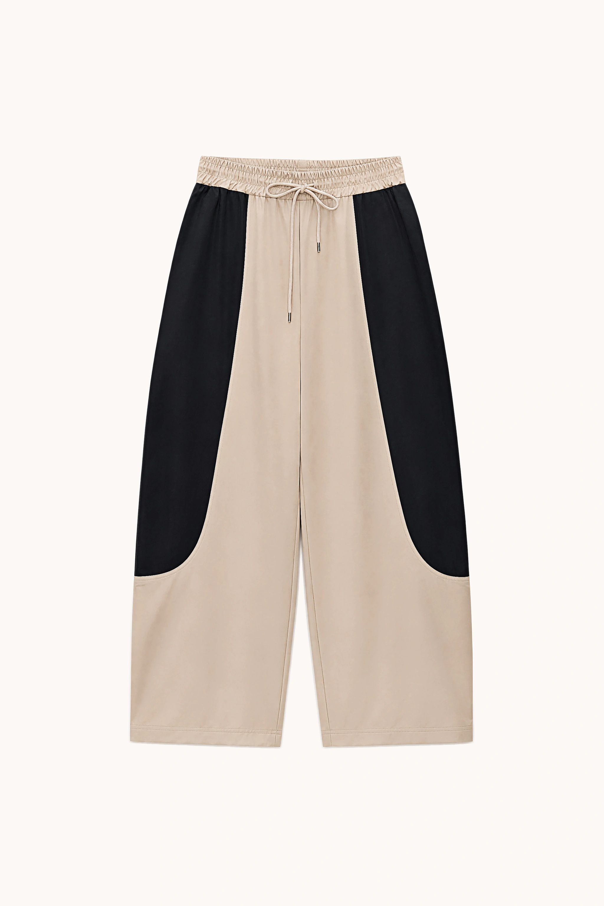 Wide Drawstring Trousers