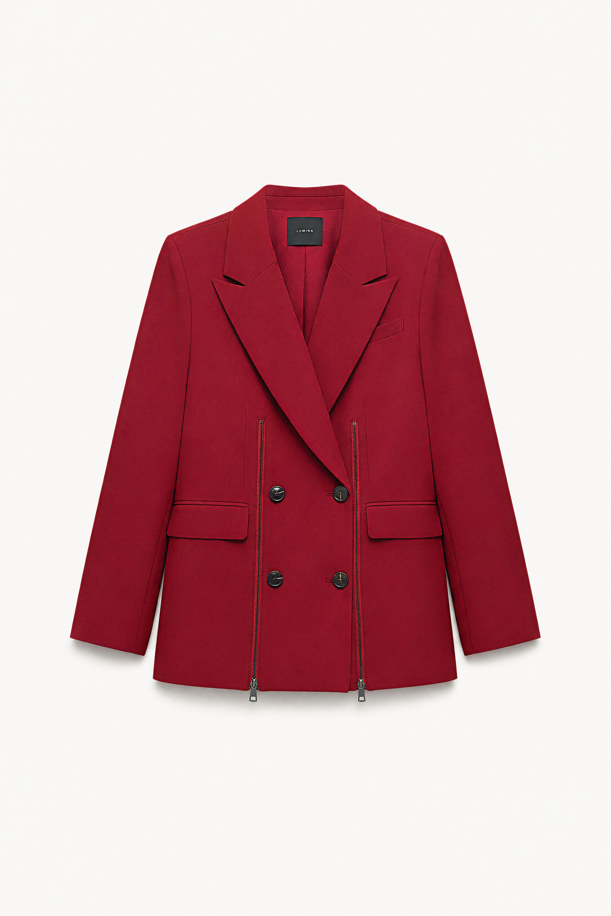Oversize Notched Blazer
