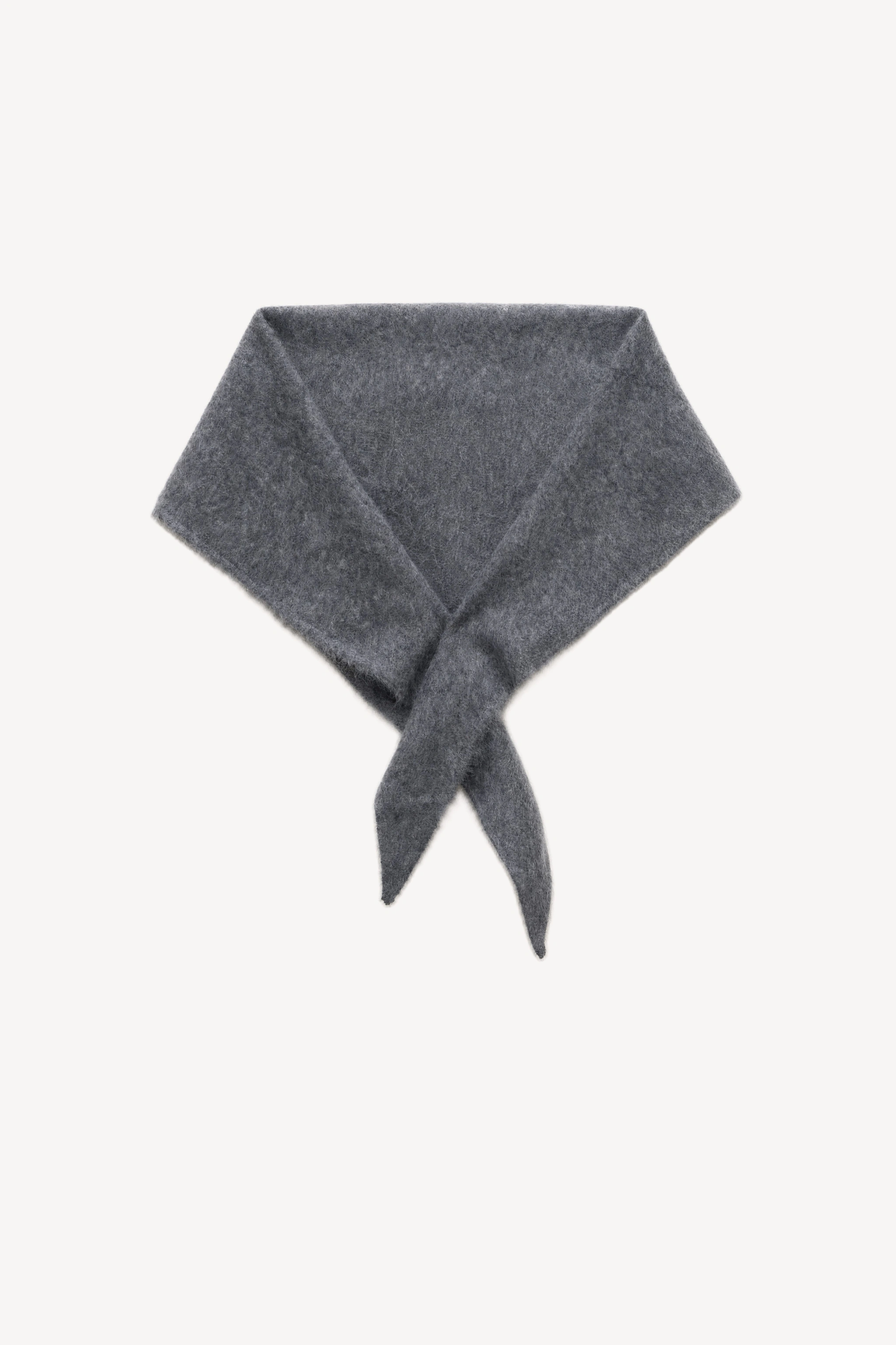 Plush Triangle Scarf