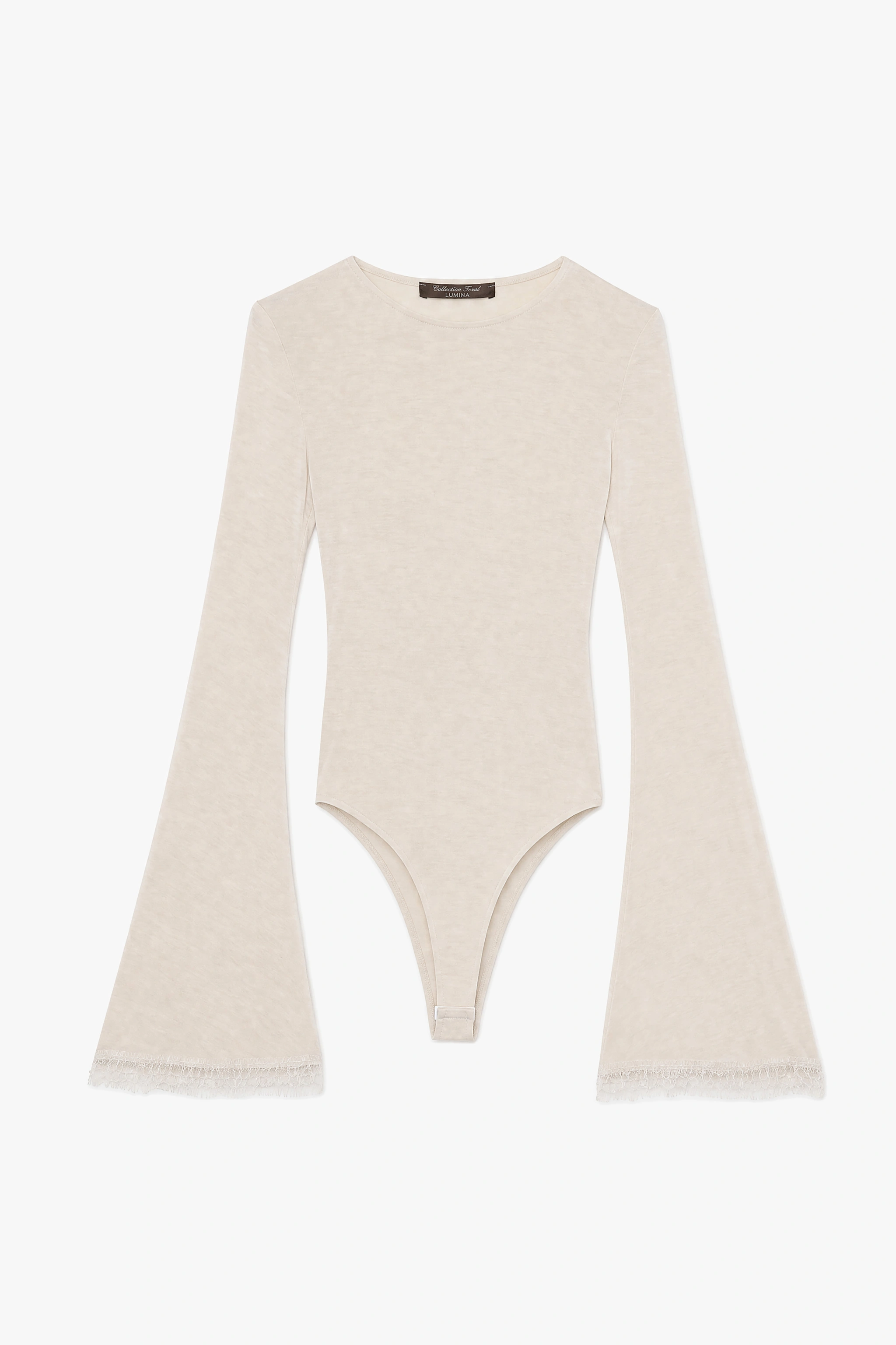 Fitted Lace-Trim Top