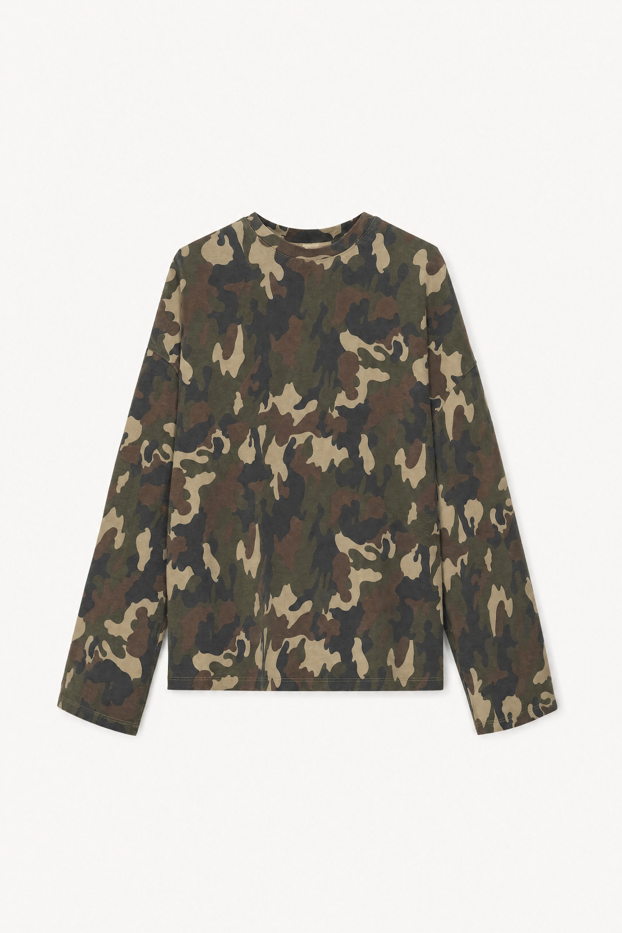 Loose Camo Sweater