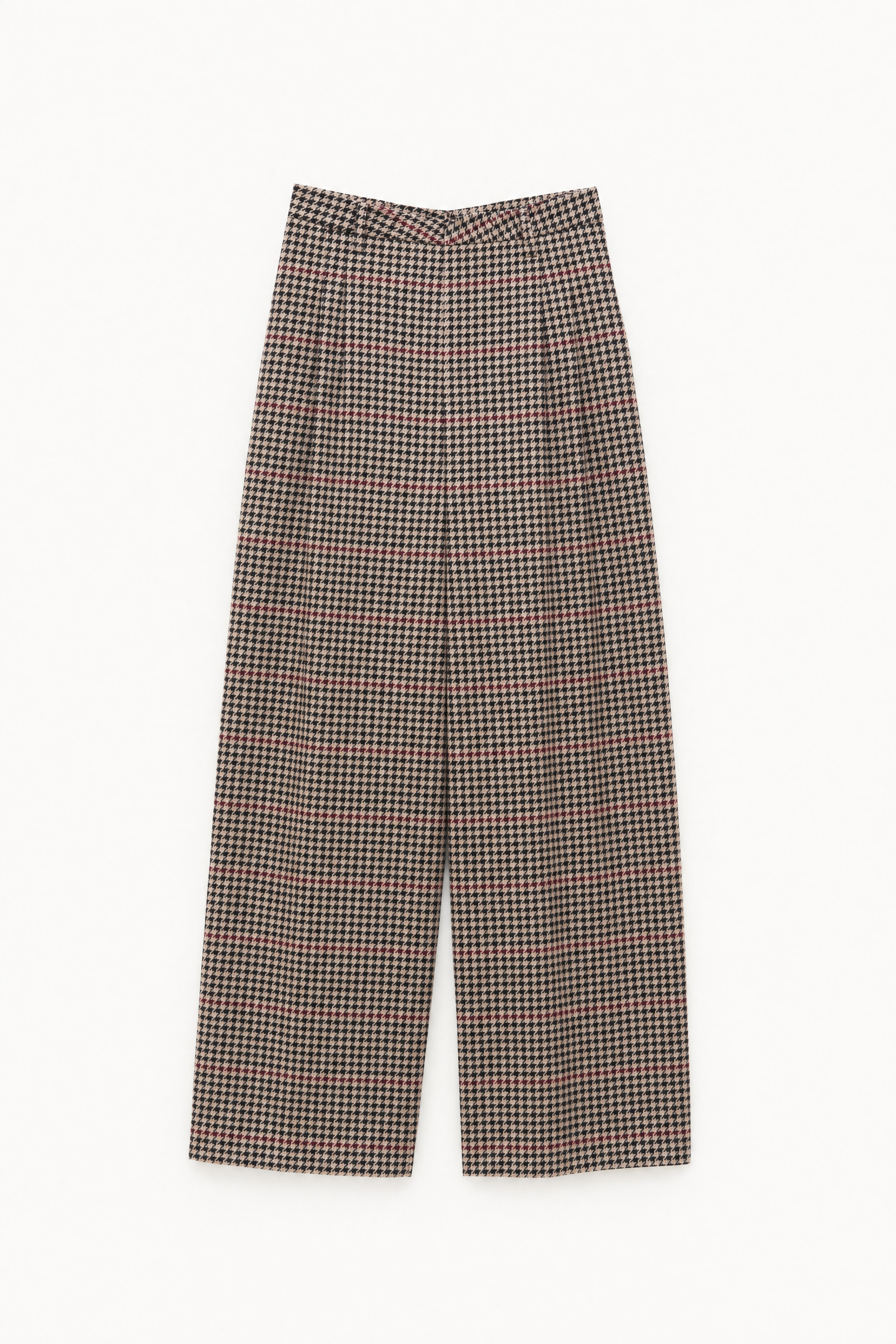 High‑Waist Wide‑Leg Trousers