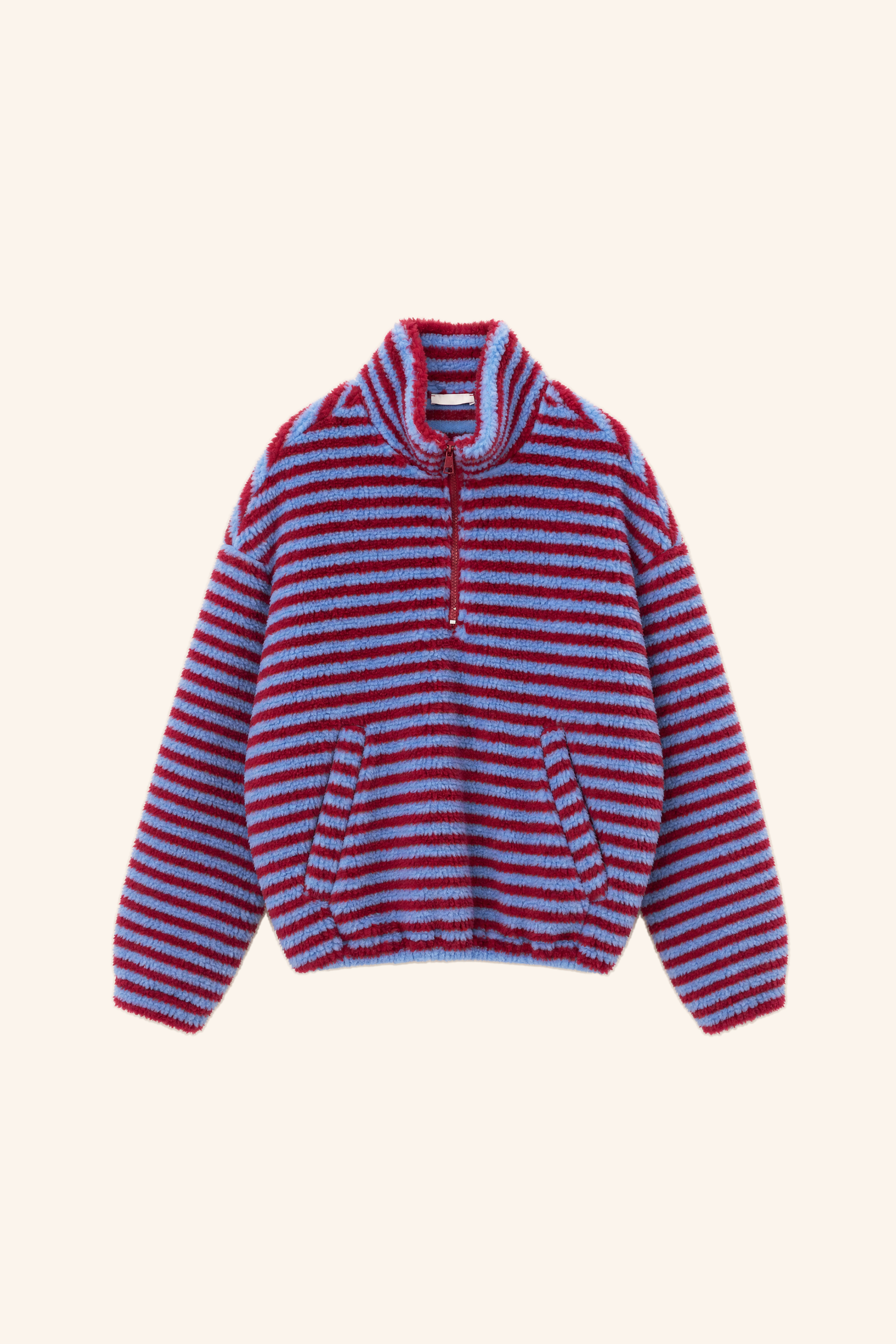 Fleece Jacket with Funnel Neck