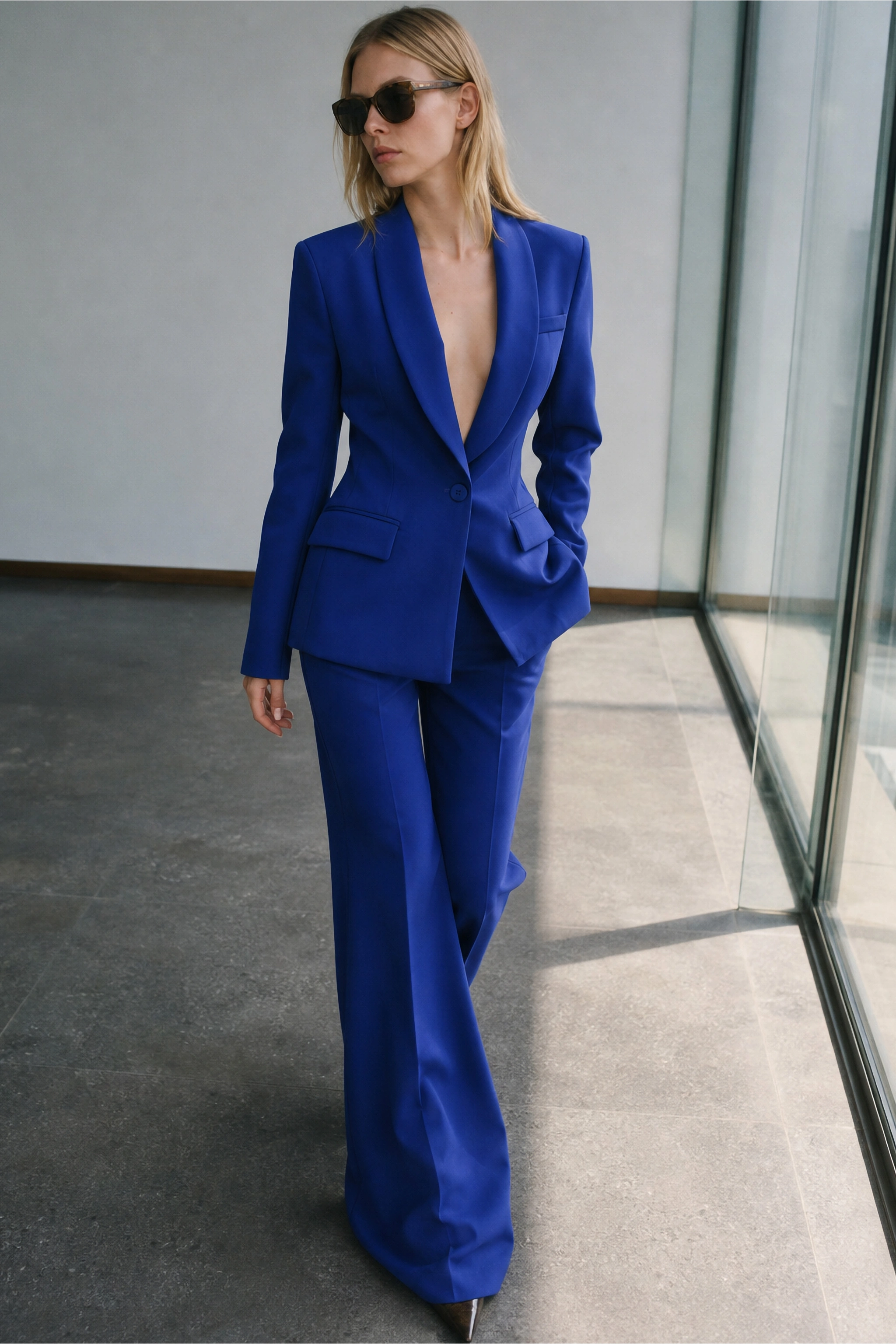 Tailored Shawl-Blazer