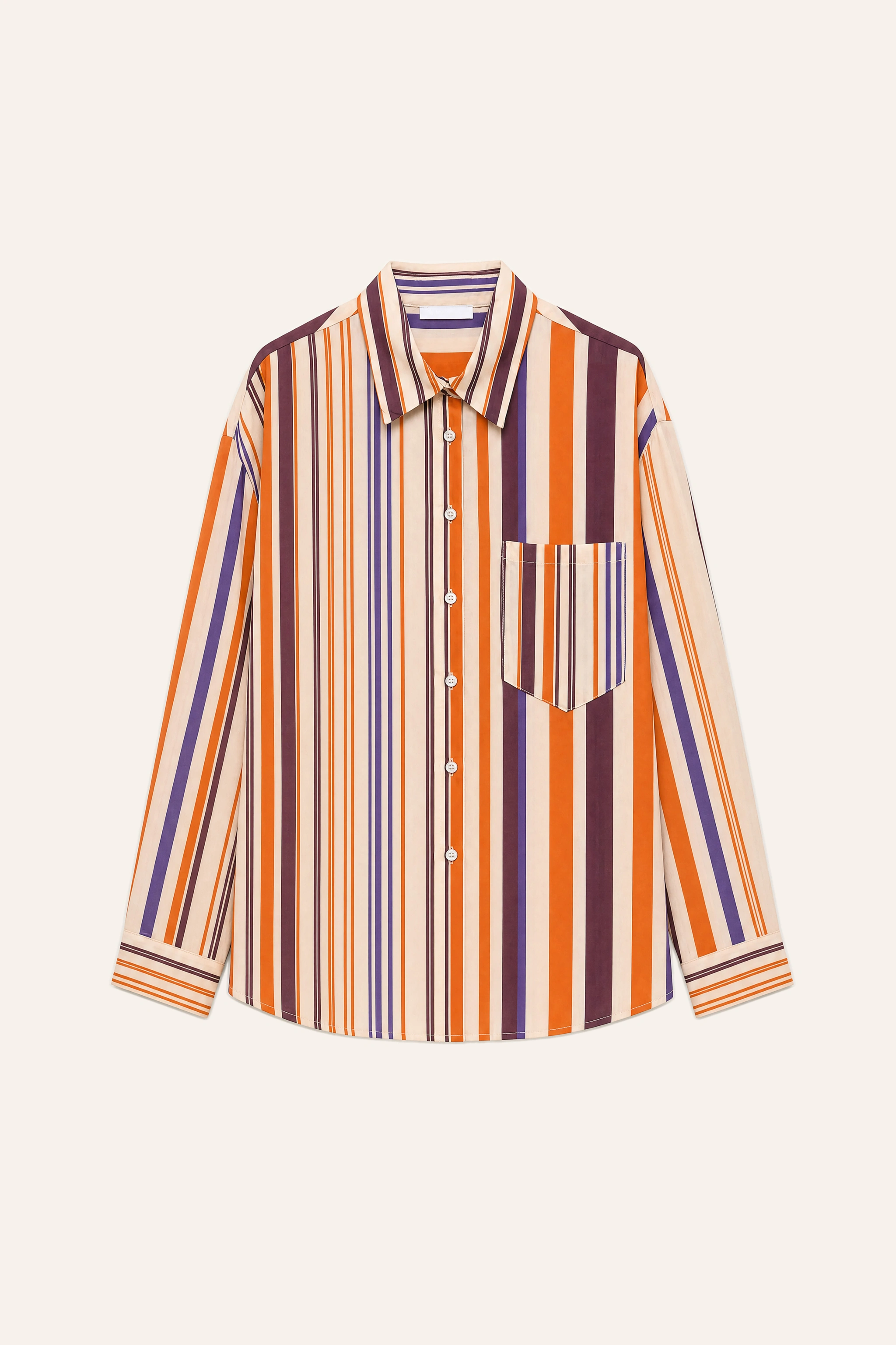 Oversize Striped Shirt