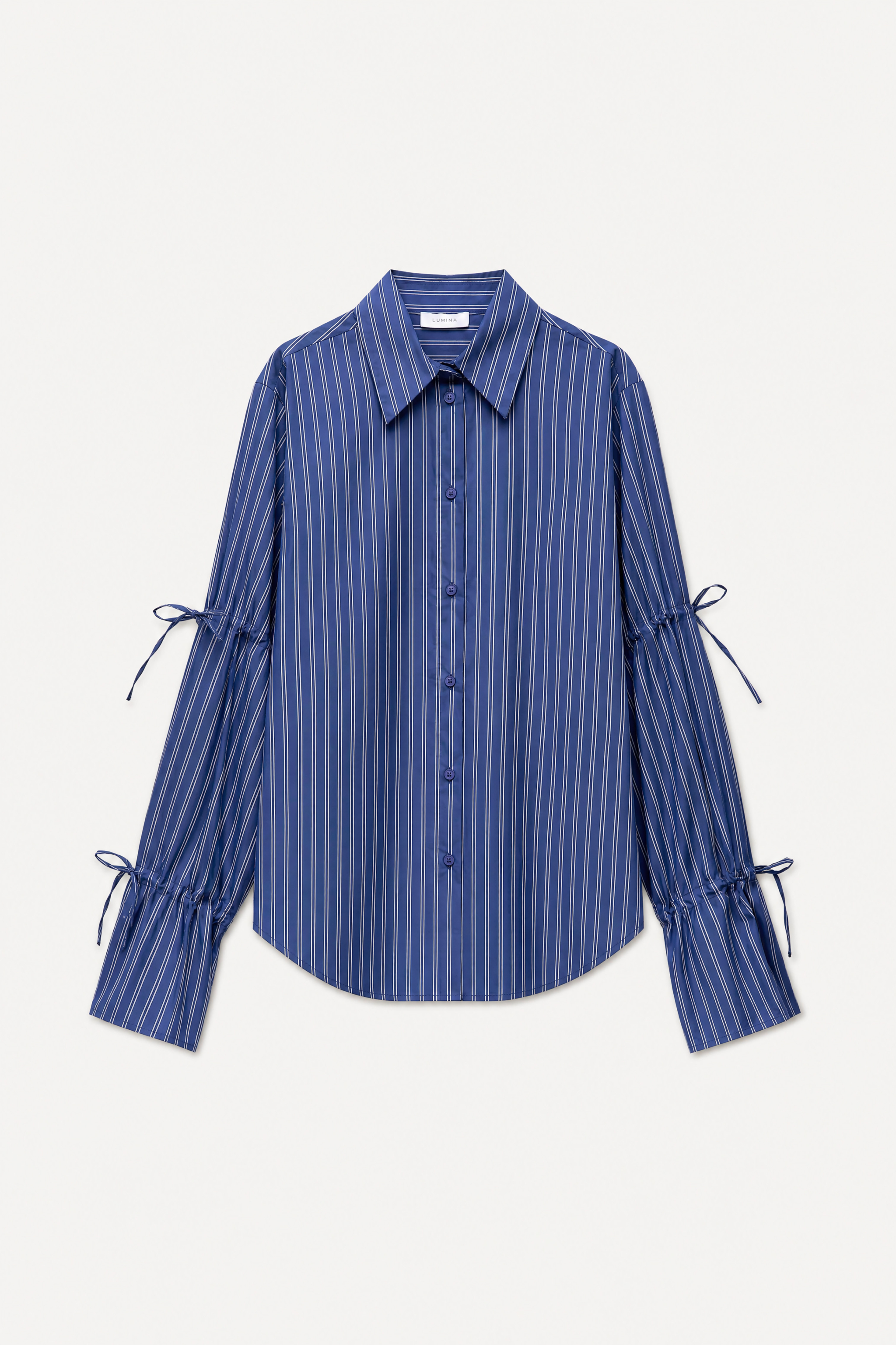 Oversized Shirt with Drawstrings