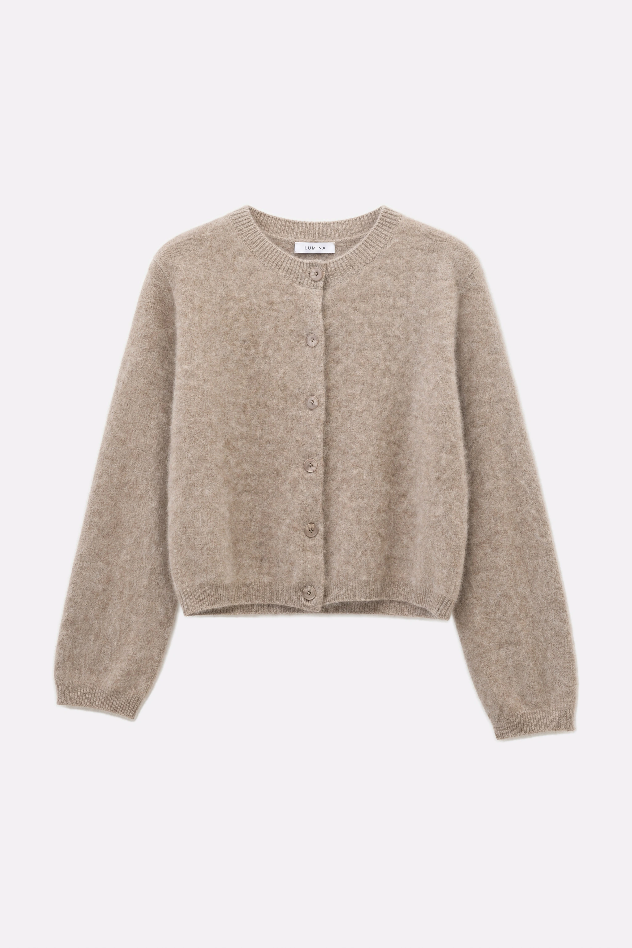 Straight Button-Through Cardigan