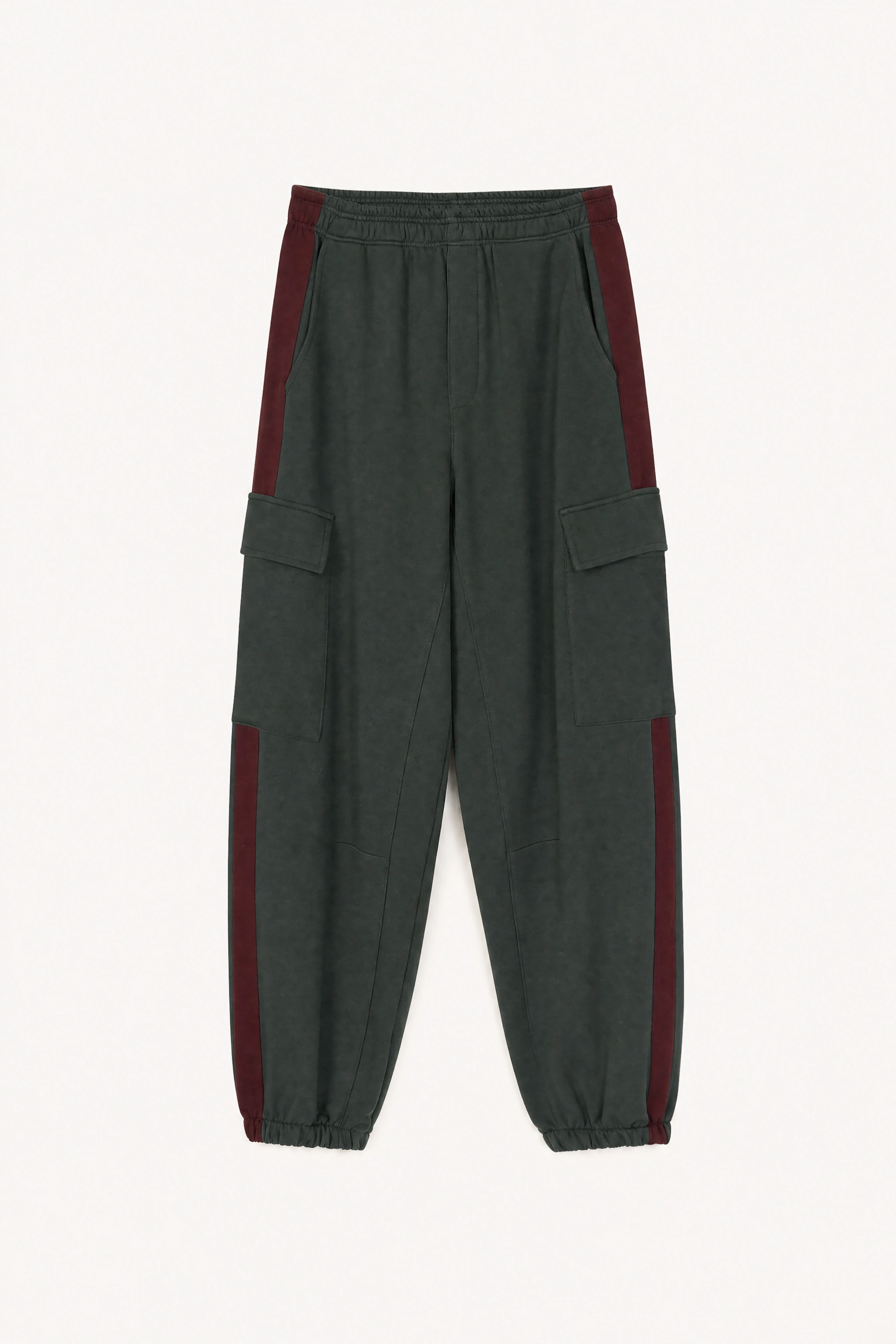 Cargo Jogger Trousers with Side Tapes