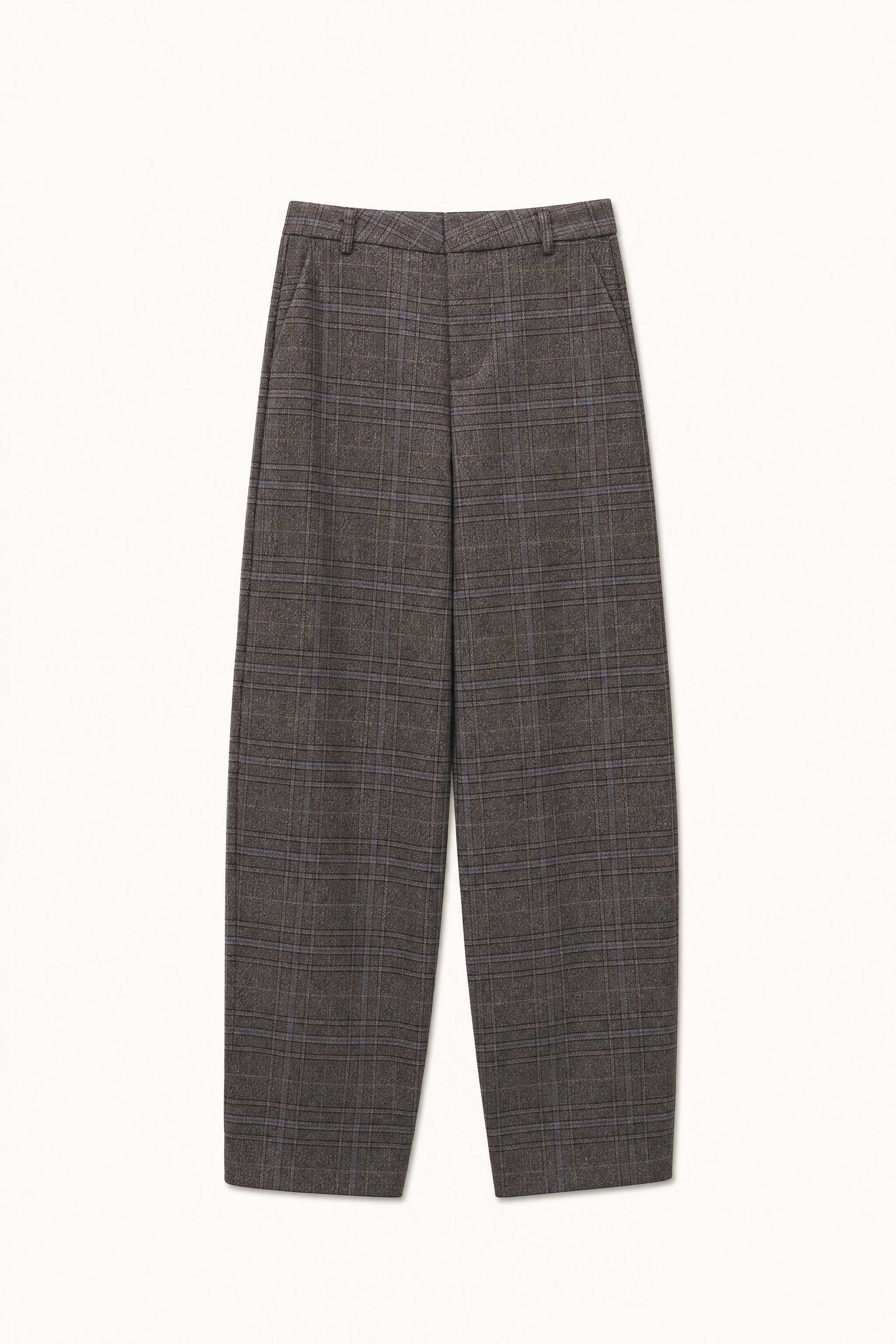 High-Waist Cigarette Trousers