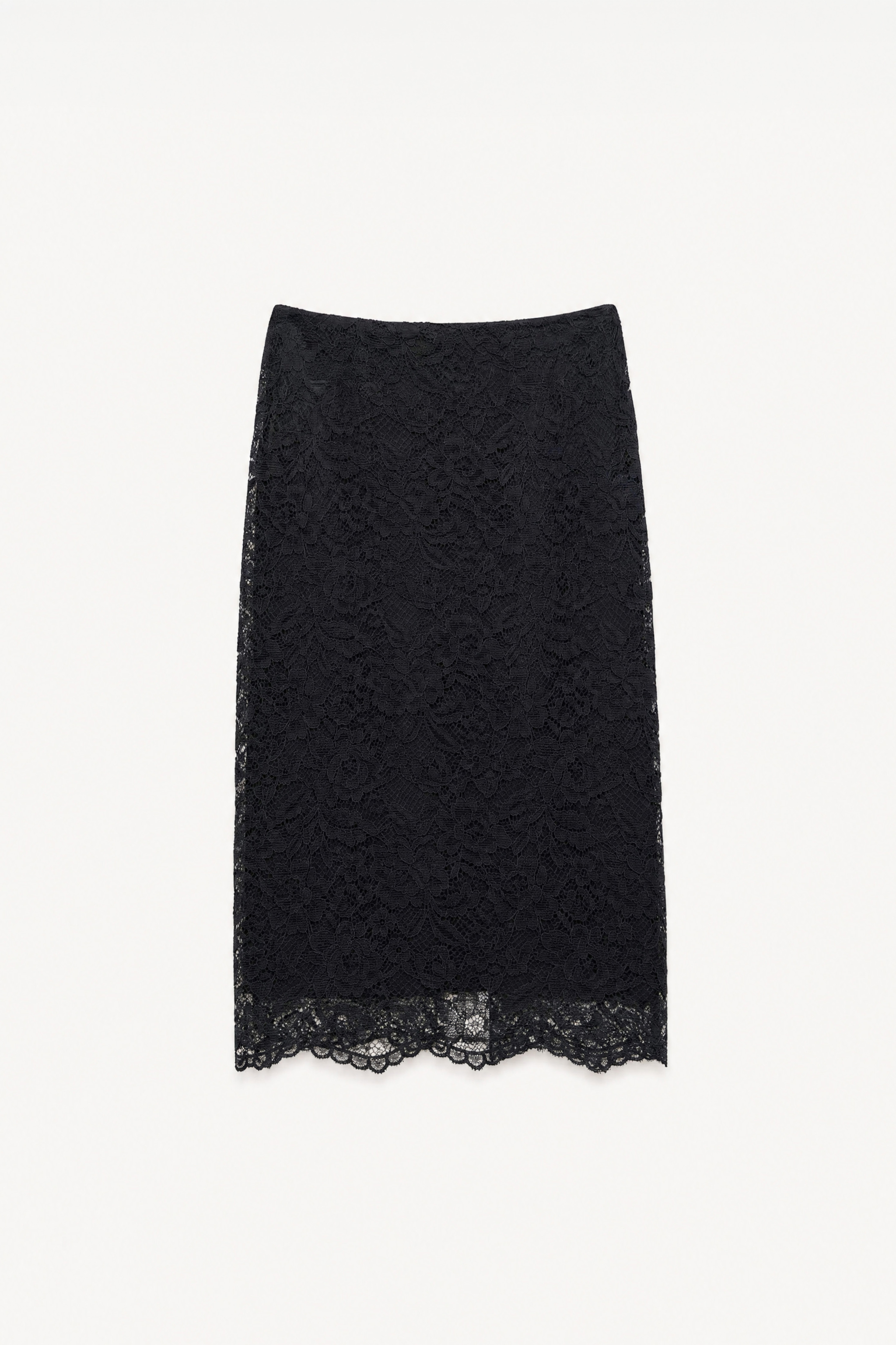 Lace Pencil Skirt