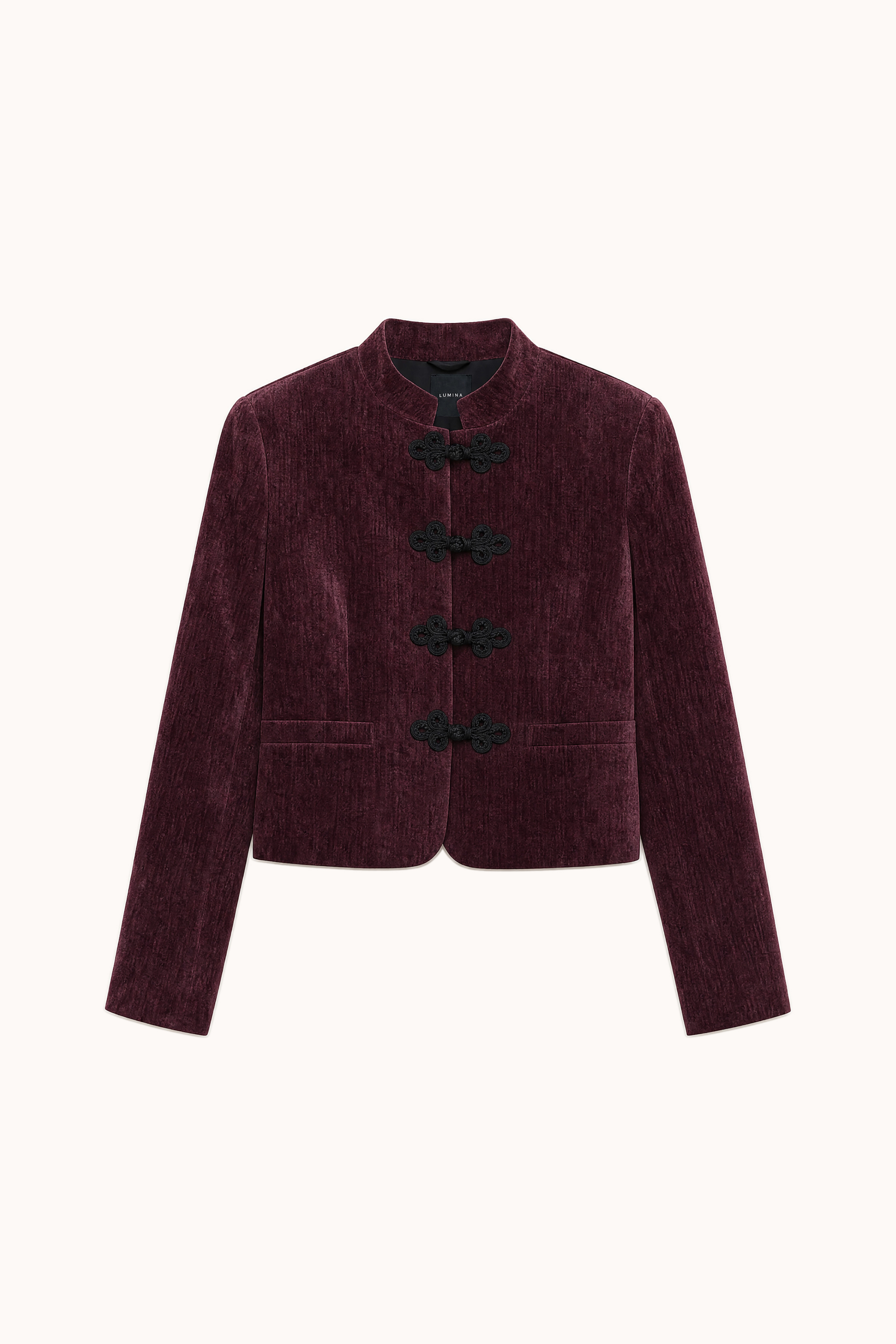Short Stand-Collar Jacket