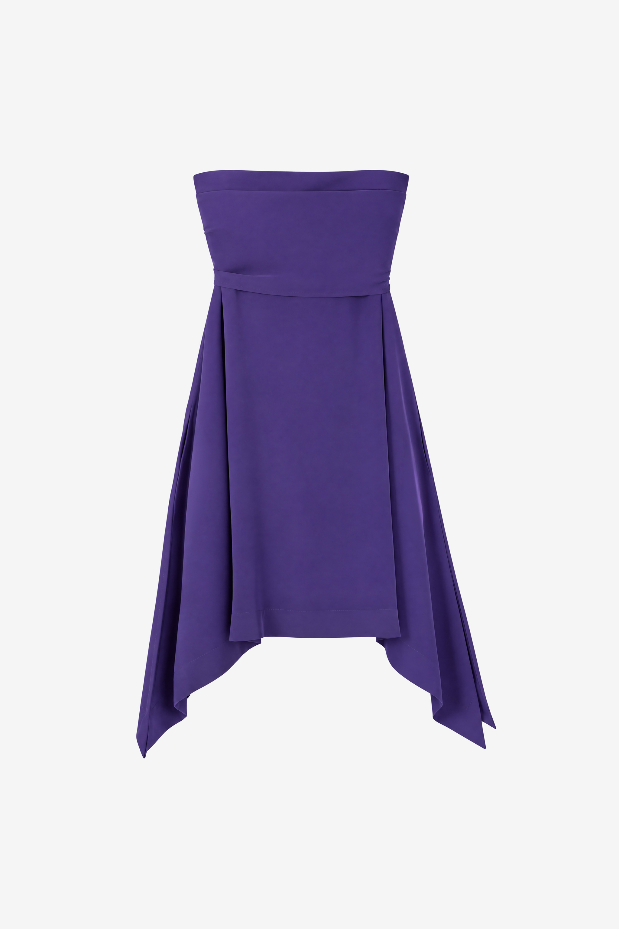 Midi Flared Skirt with Bow