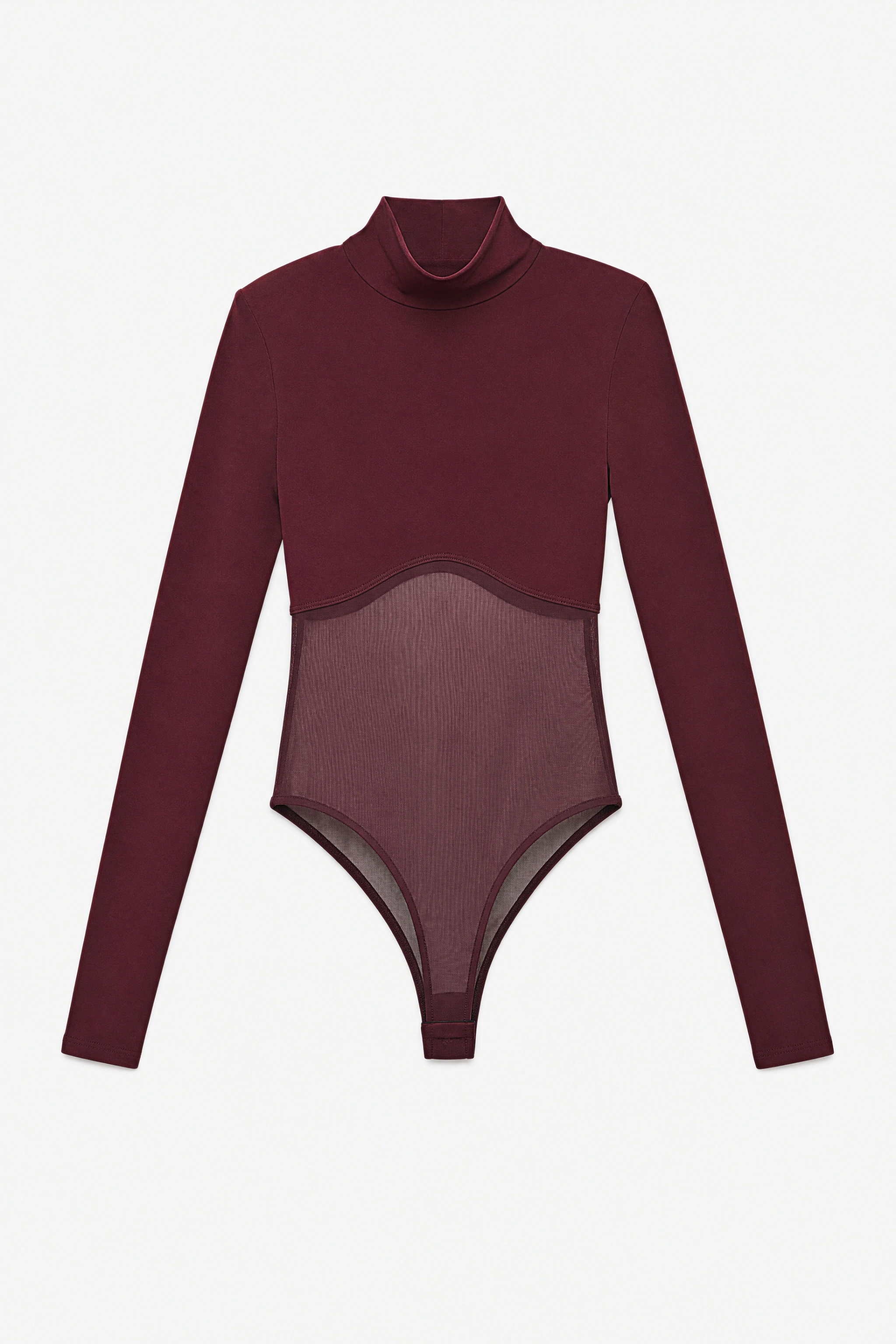Fitted Turtleneck Bodysuit