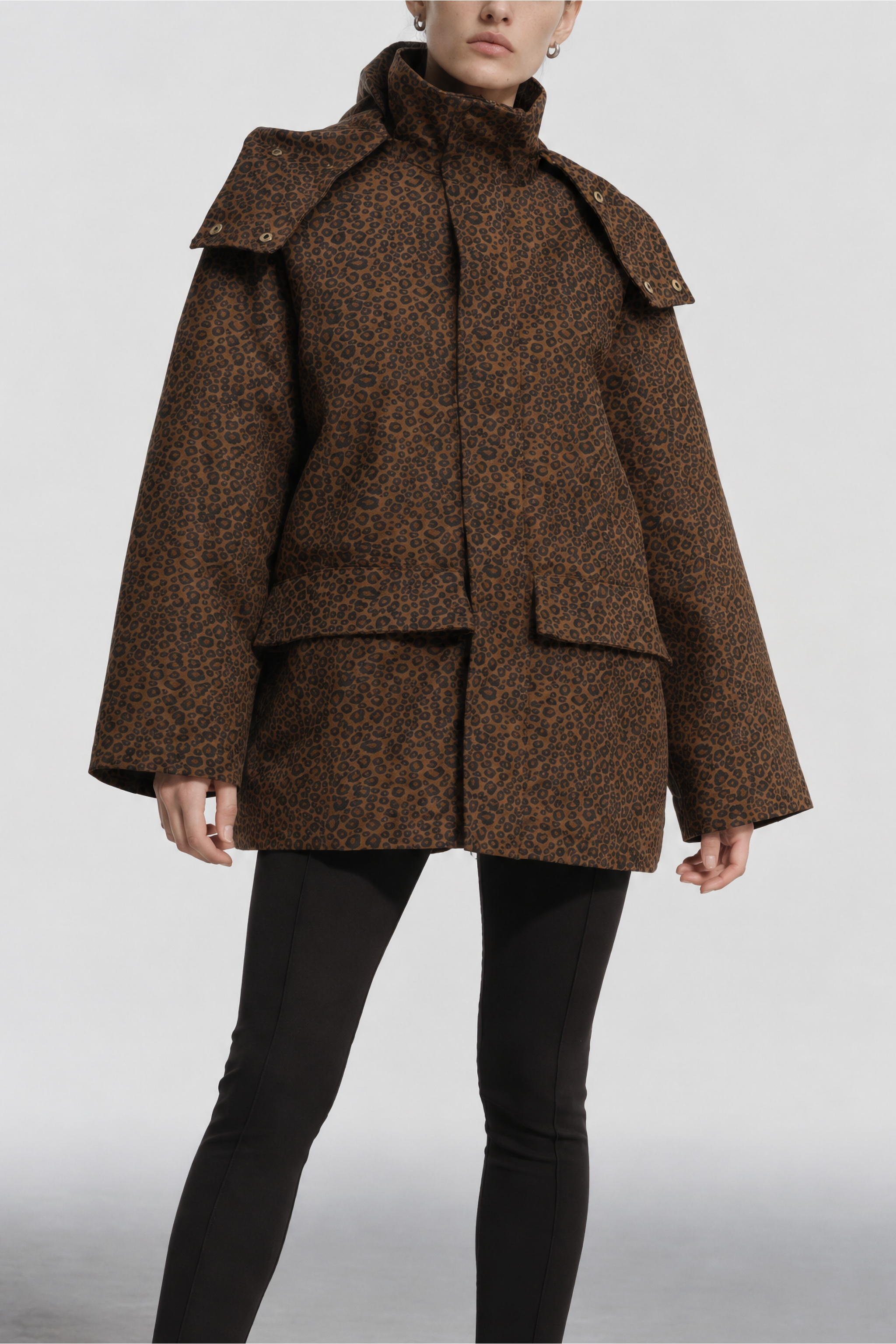 Oversized Hooded Coat