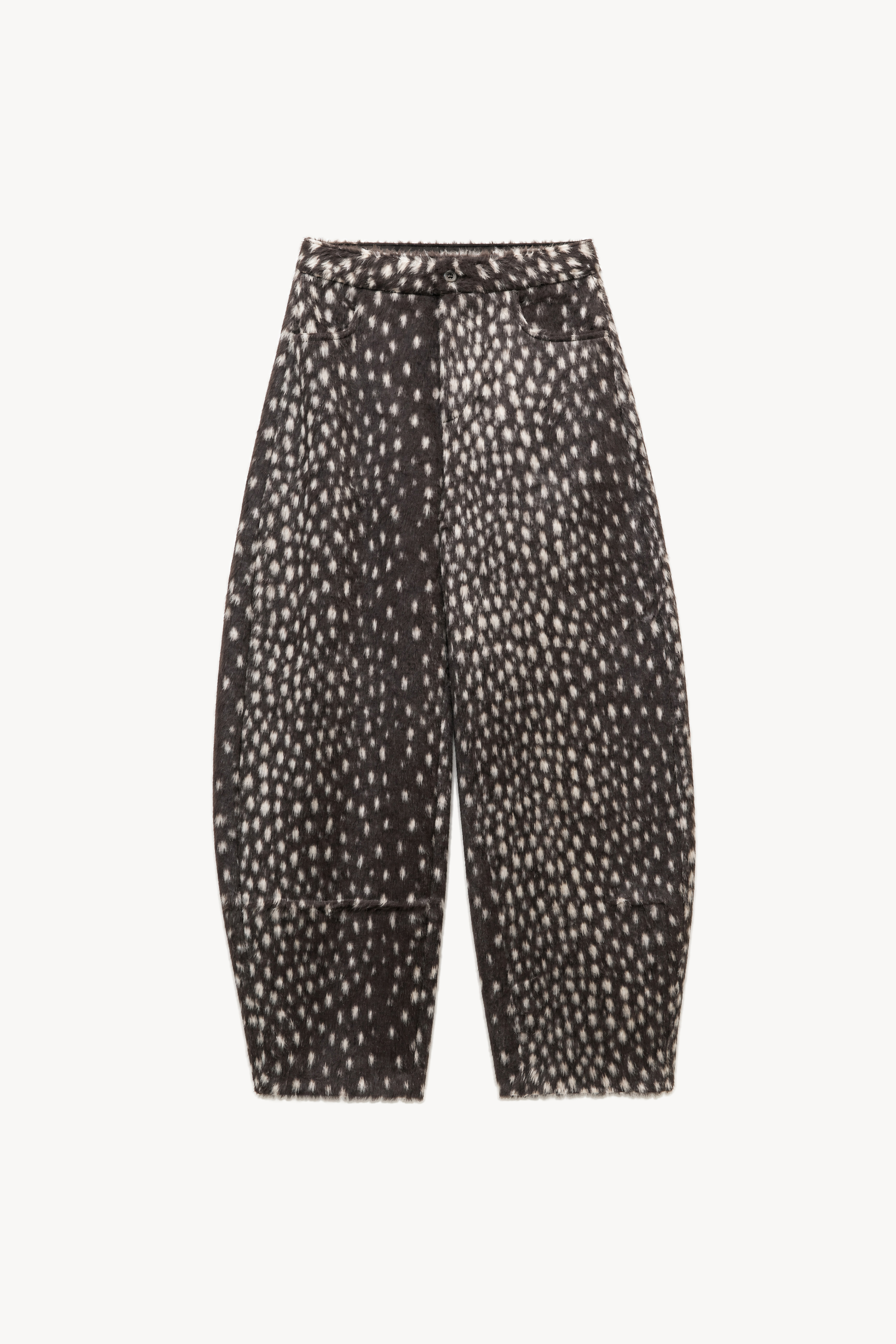 High-Rise Baggy Trousers