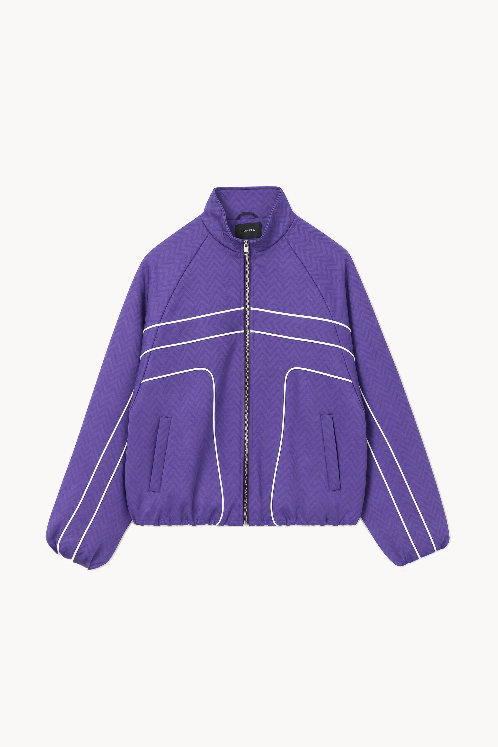 Jacquard Bomber Jacket