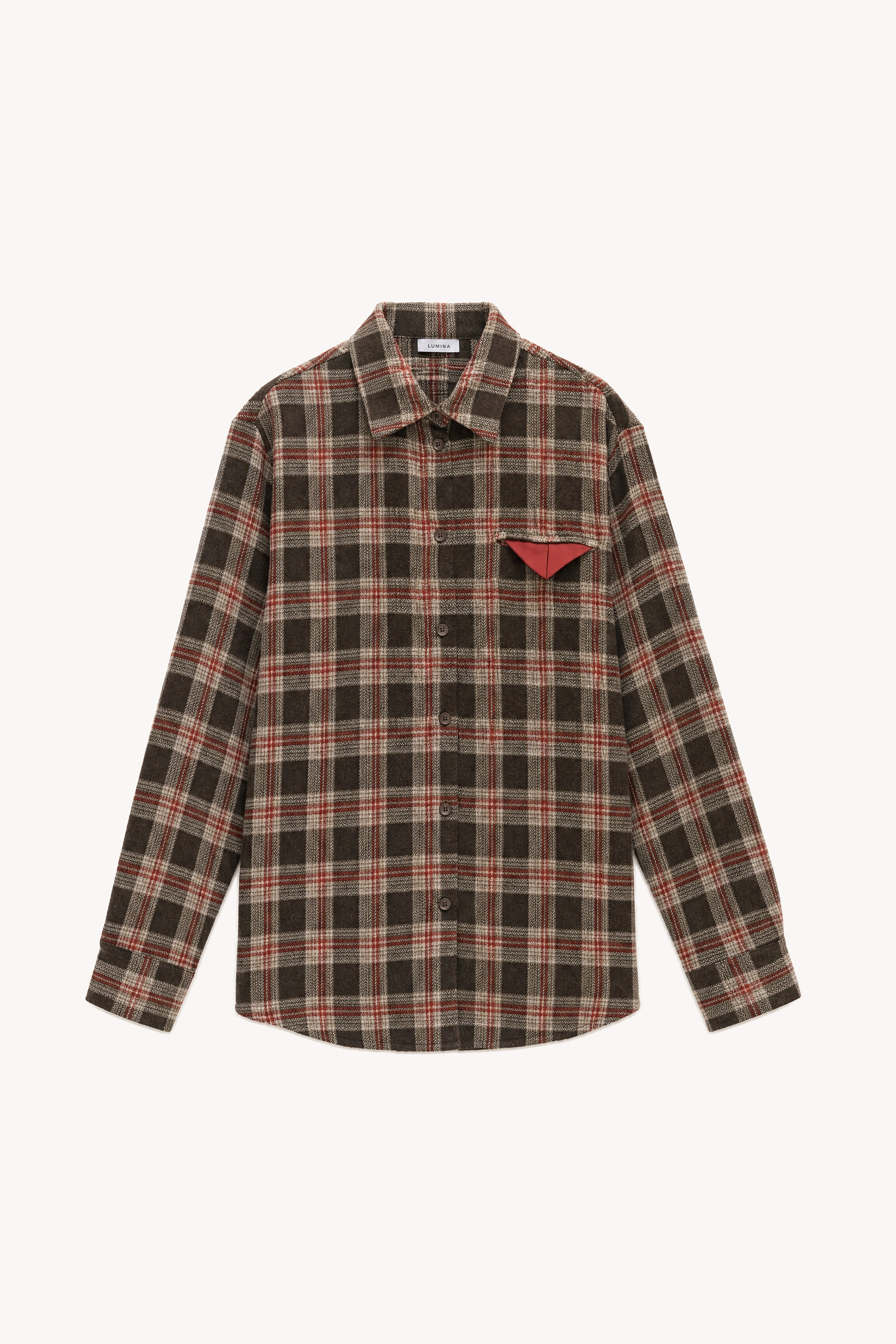 Oversized Shirt with Collar