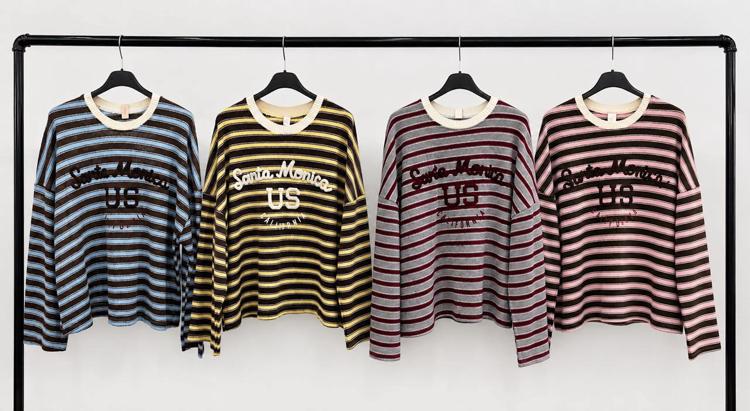 Relaxed Striped Sweater