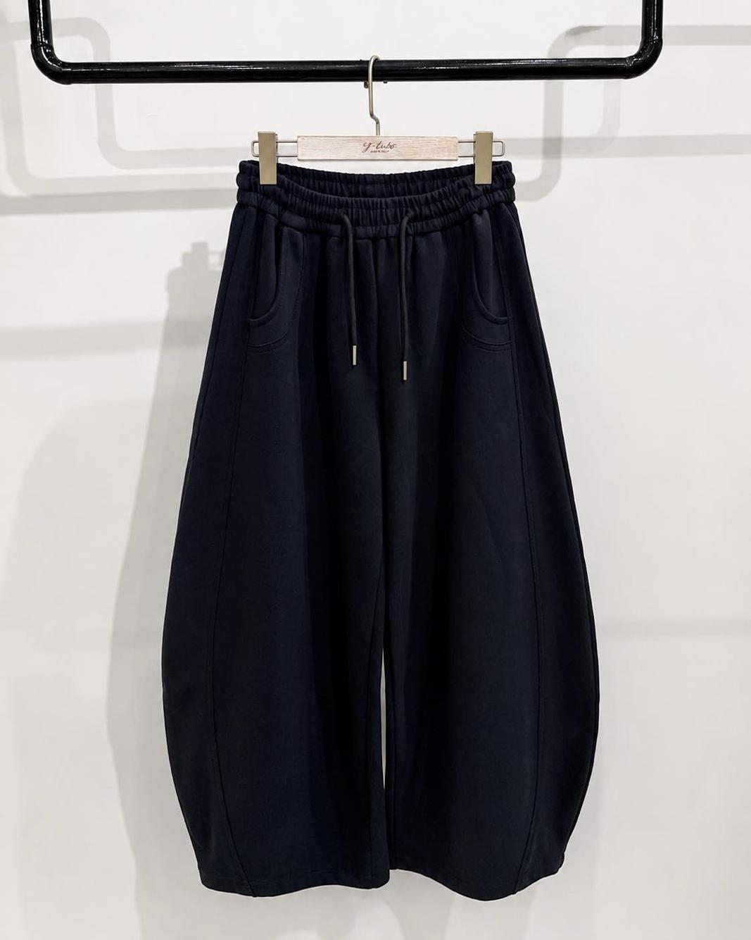 Balloon Tie-Waist Trousers