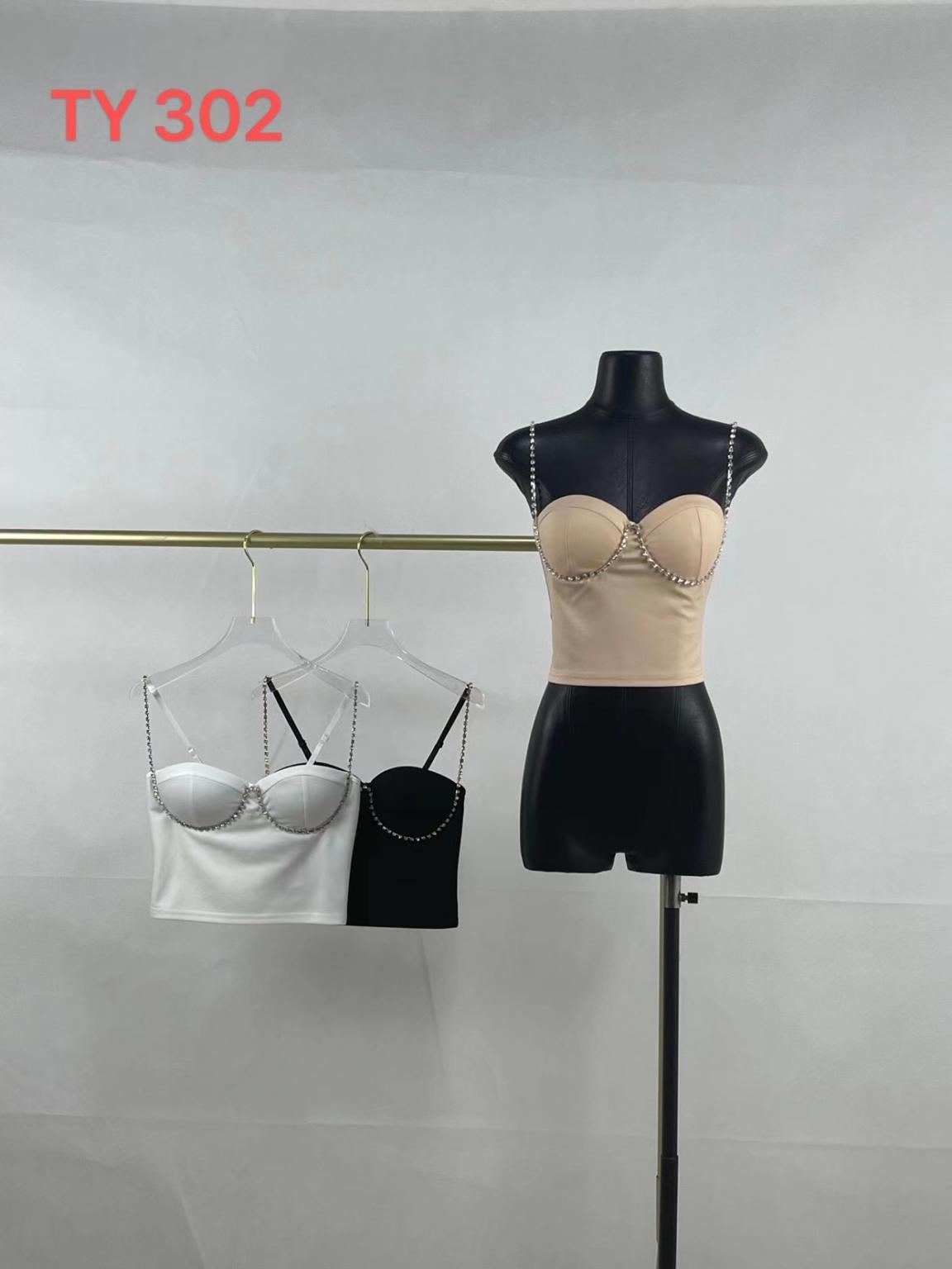 Studded Bustier Crop Top