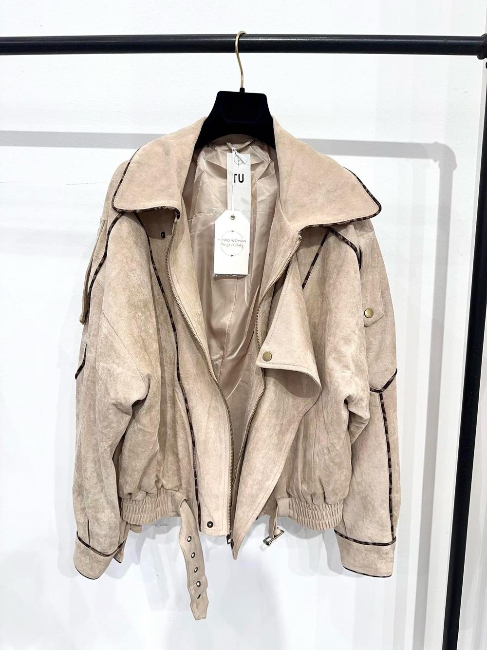 Oversized Jacket with Collar