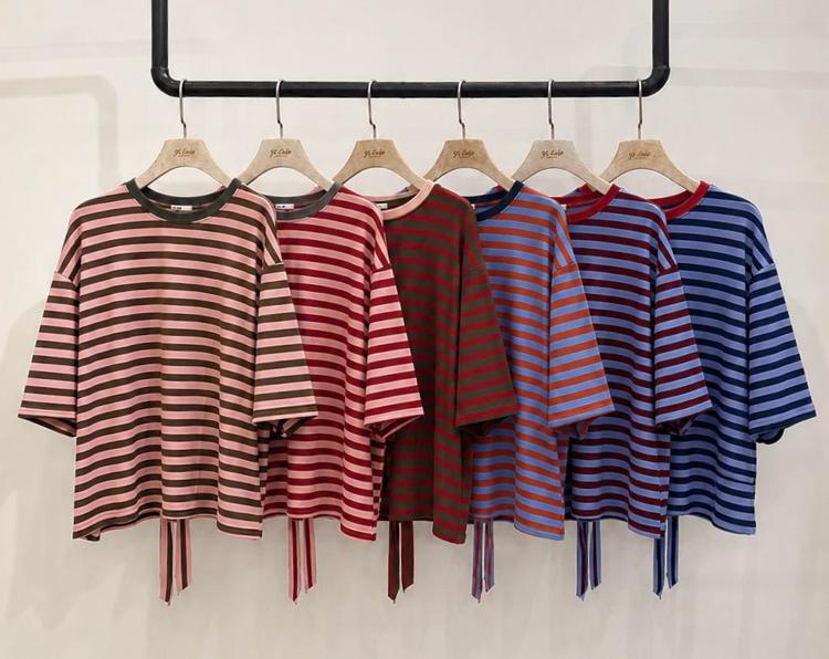 Oversized T‑Shirt with Drawcord