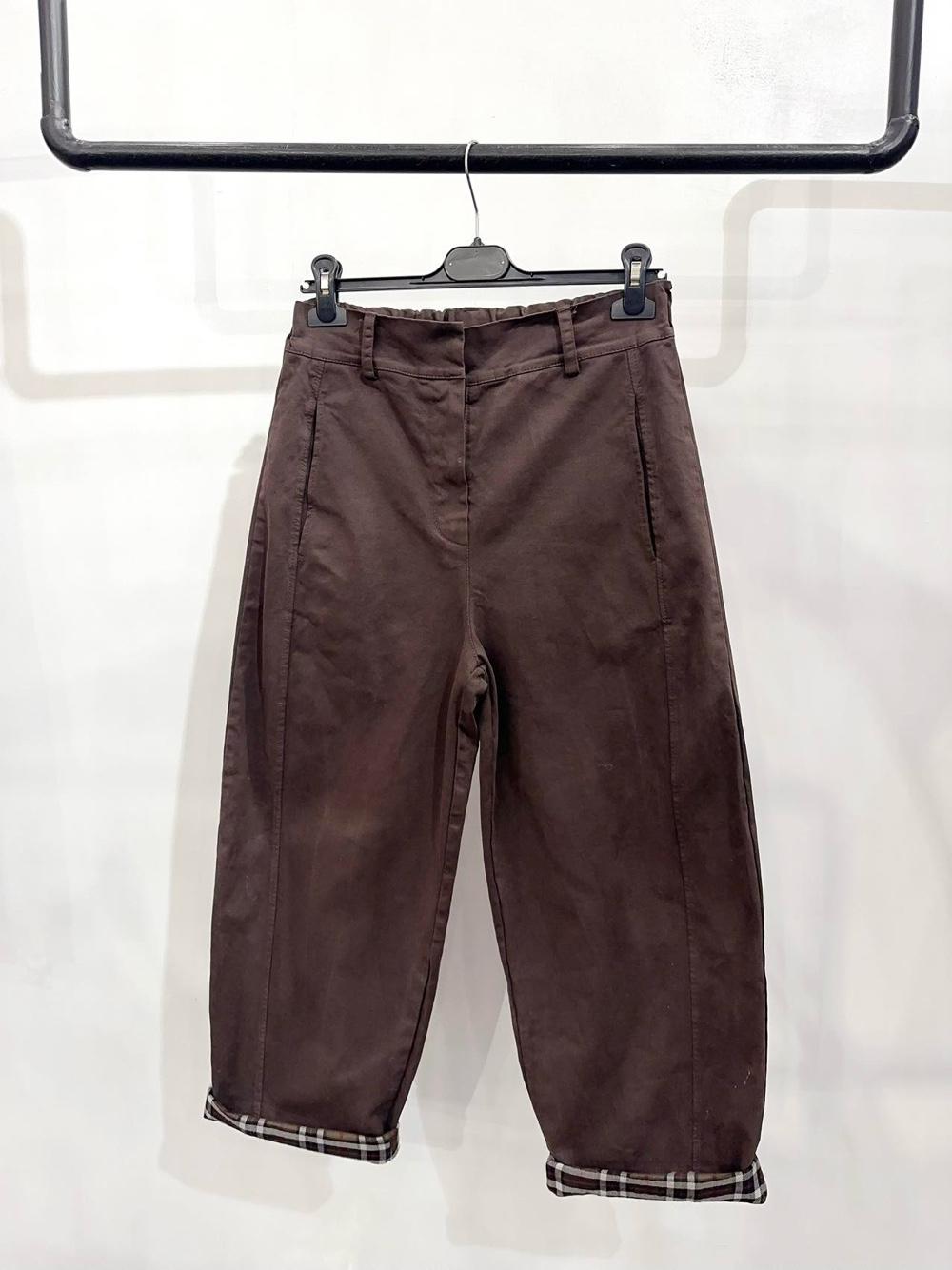 Straight High‑Waist Trousers