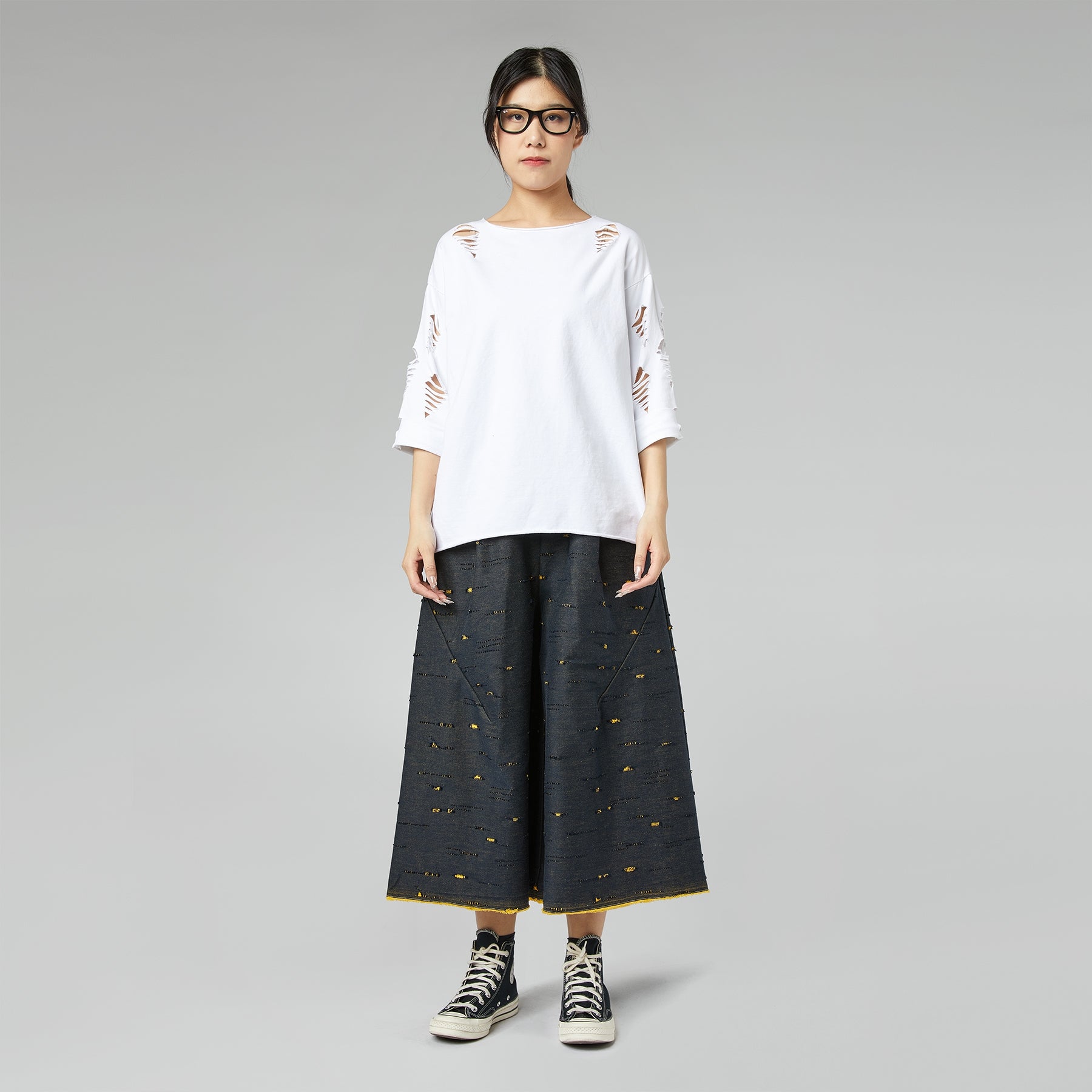 Oversize Cut-Out Sweatshirt