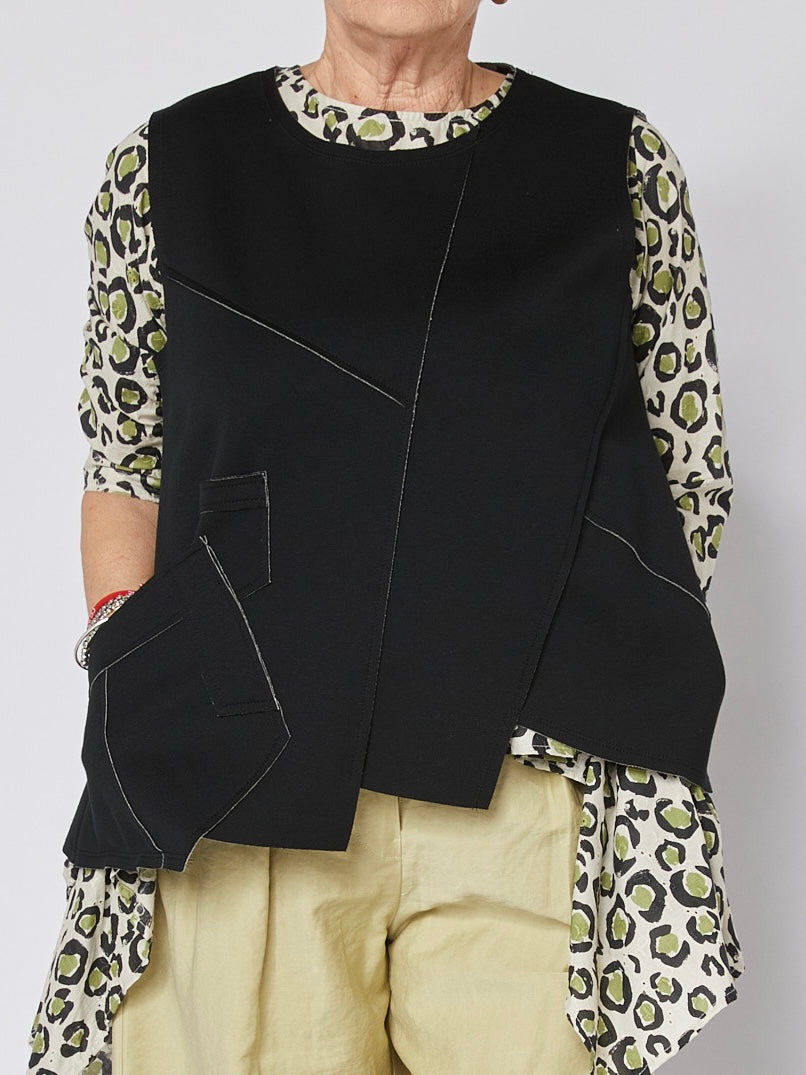 Relaxed Asymmetric Vest
