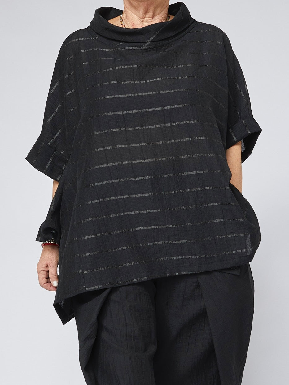 Oversized Striped Shirt